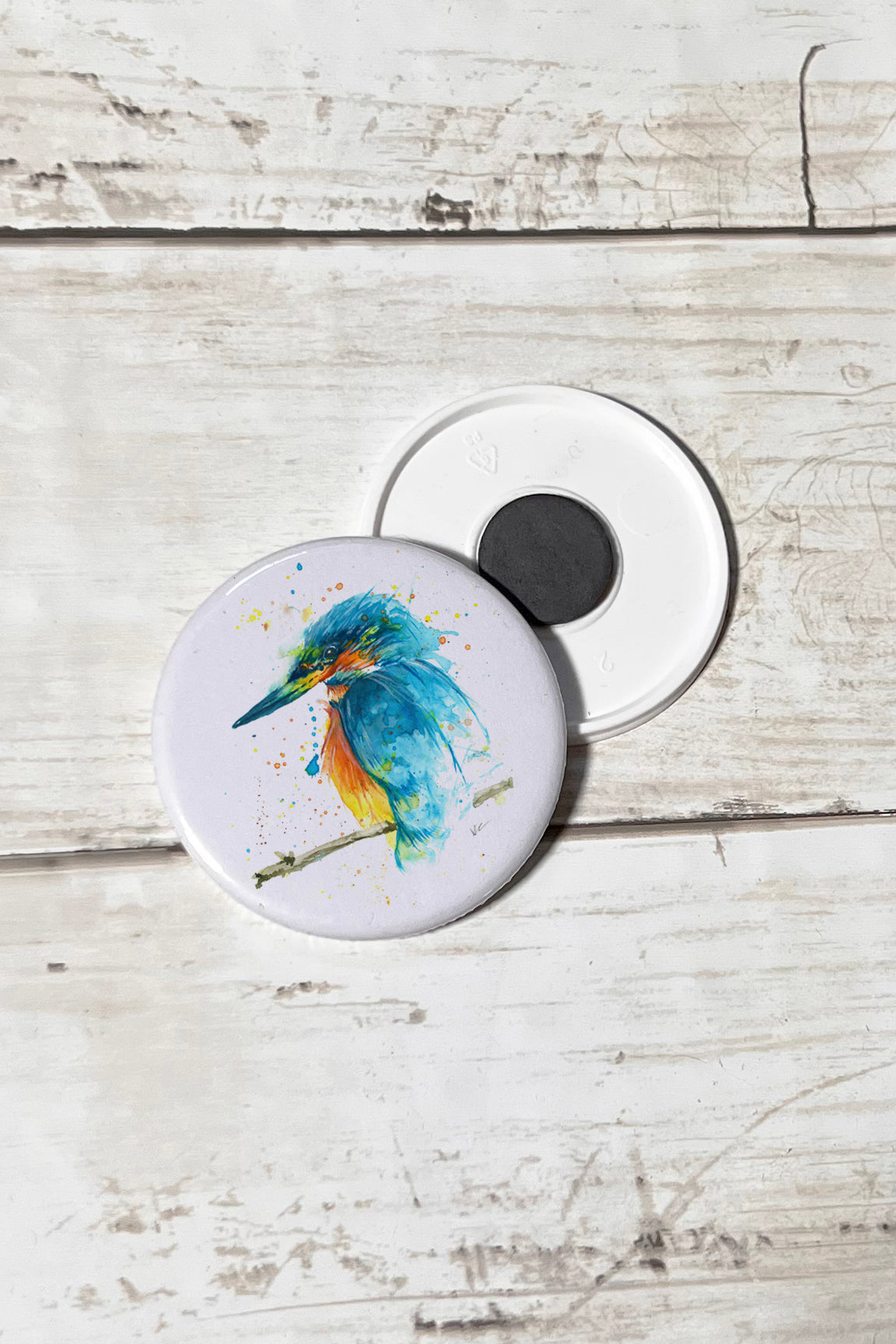 Fraser the Kingfisher Magnet Victoria Gordon Art Trade