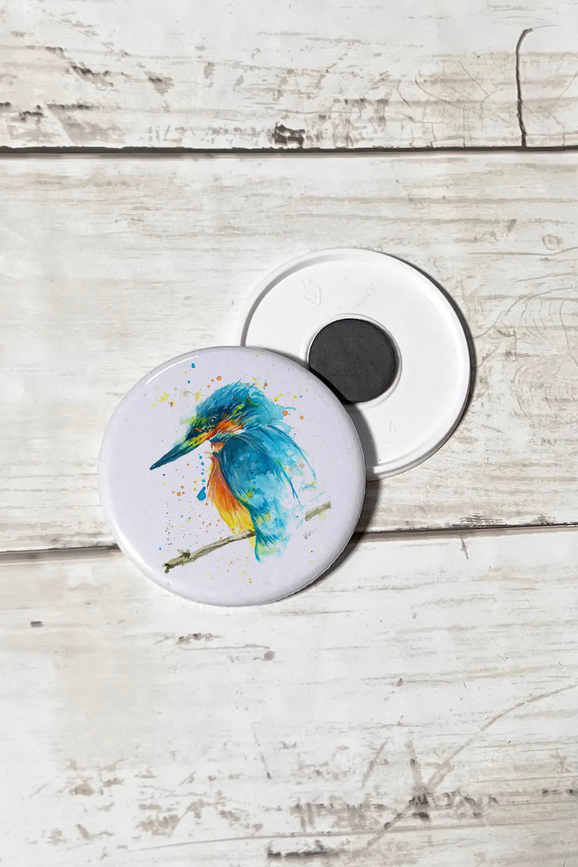Fraser the Kingfisher Magnet Victoria Gordon Art Trade