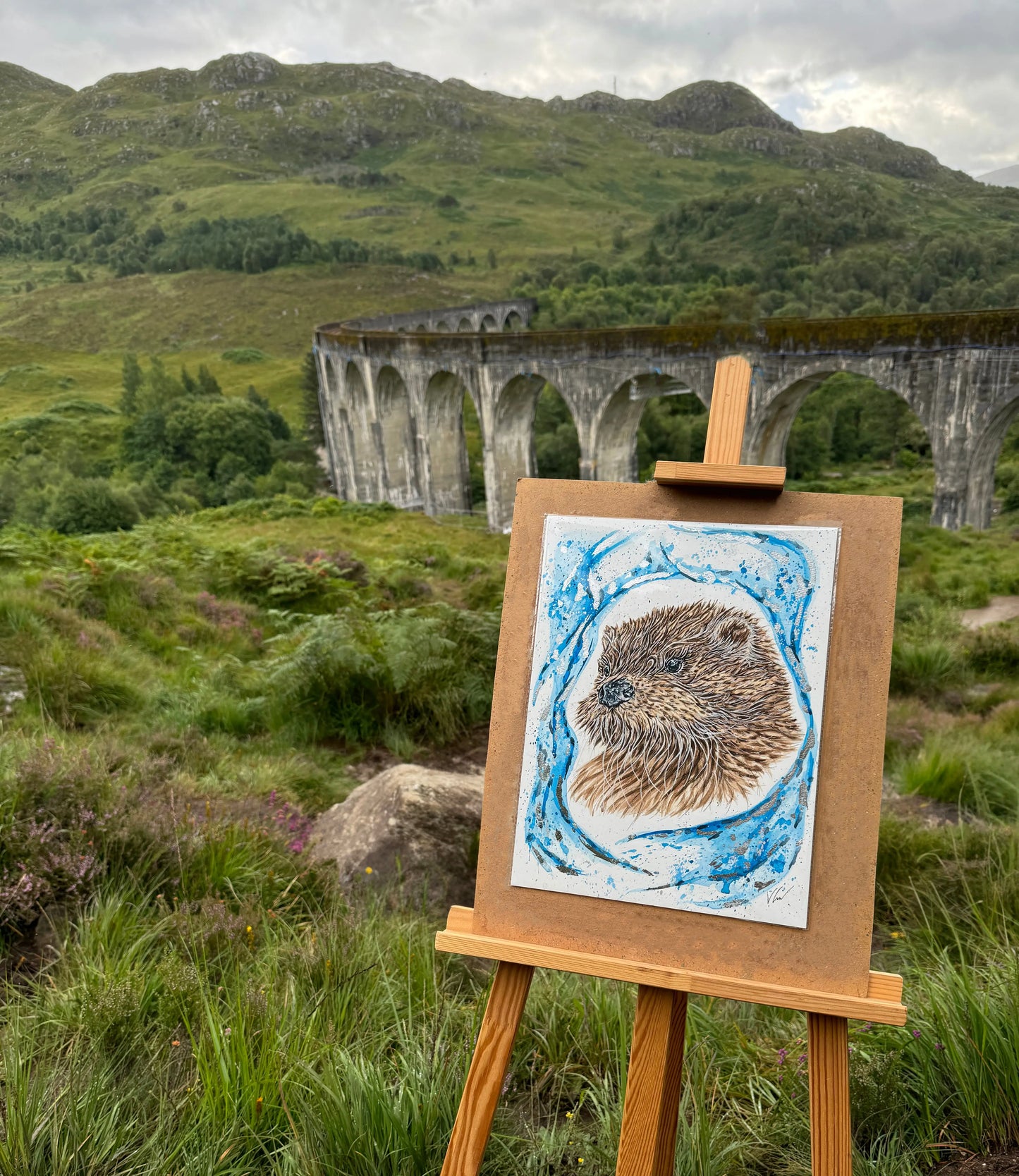 'Hermy' Patronus Print Victoria Gordon Art