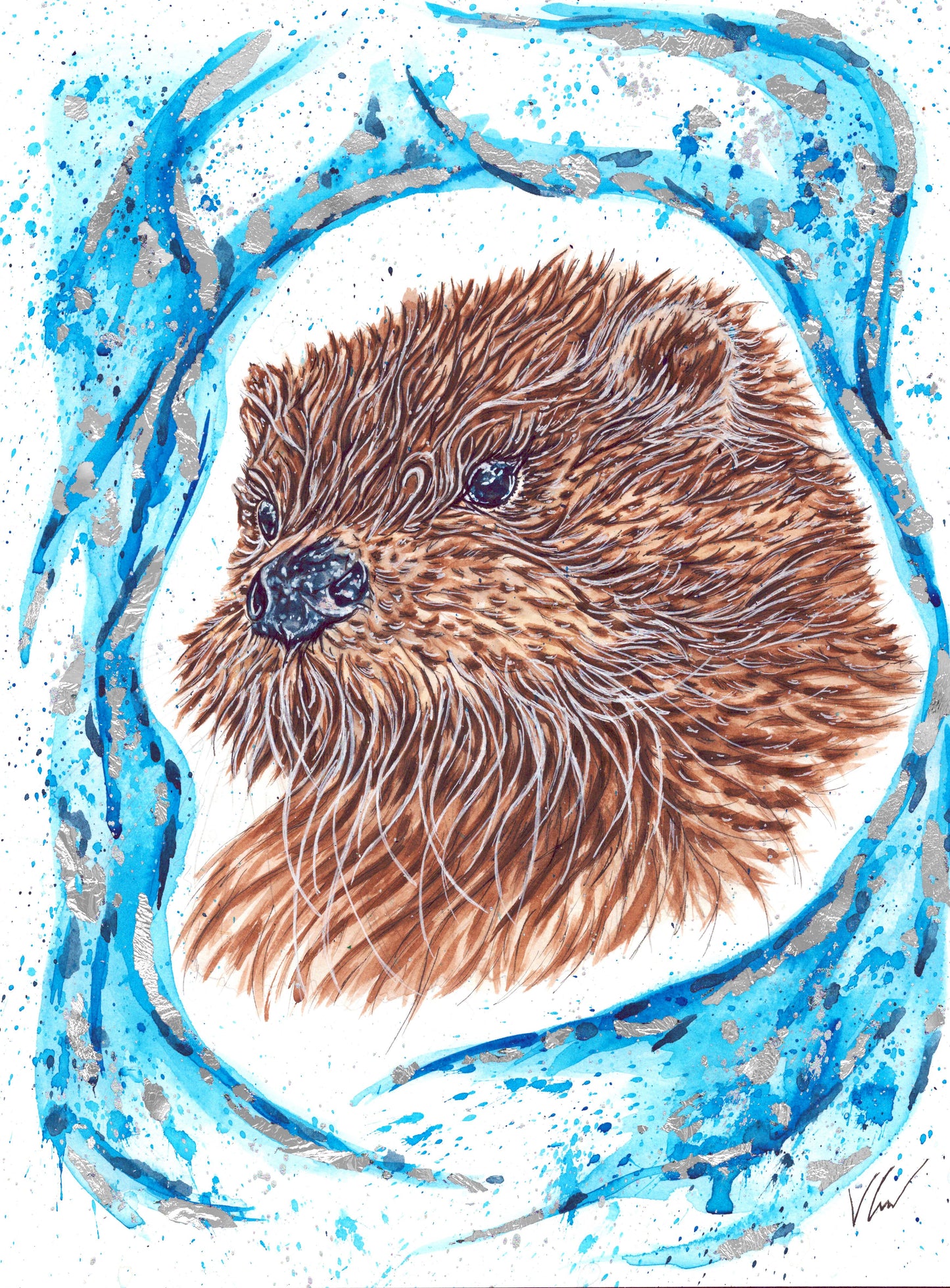 'Hermy' Patronus Print Victoria Gordon Art