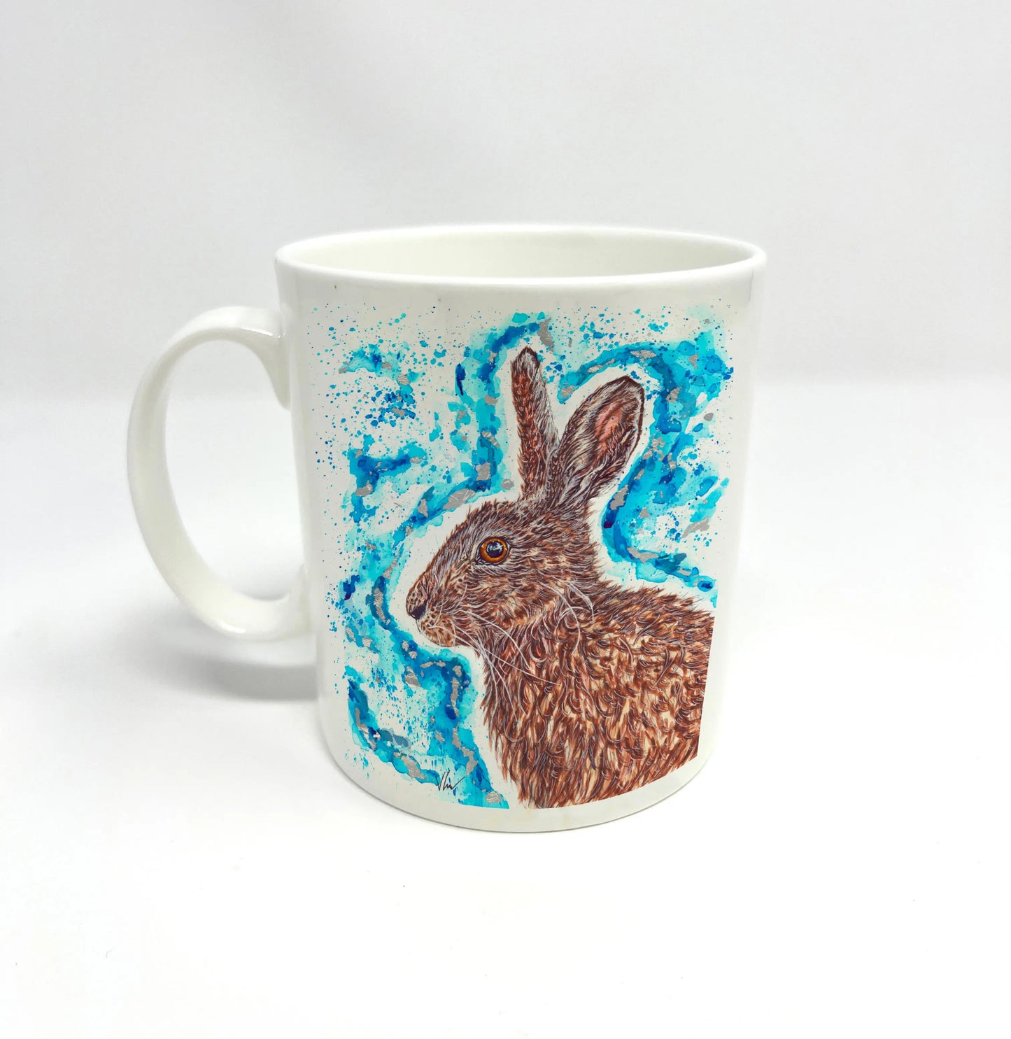 Luna The Hare Patronus - Bone China Mug Victoria Gordon Art Trade
