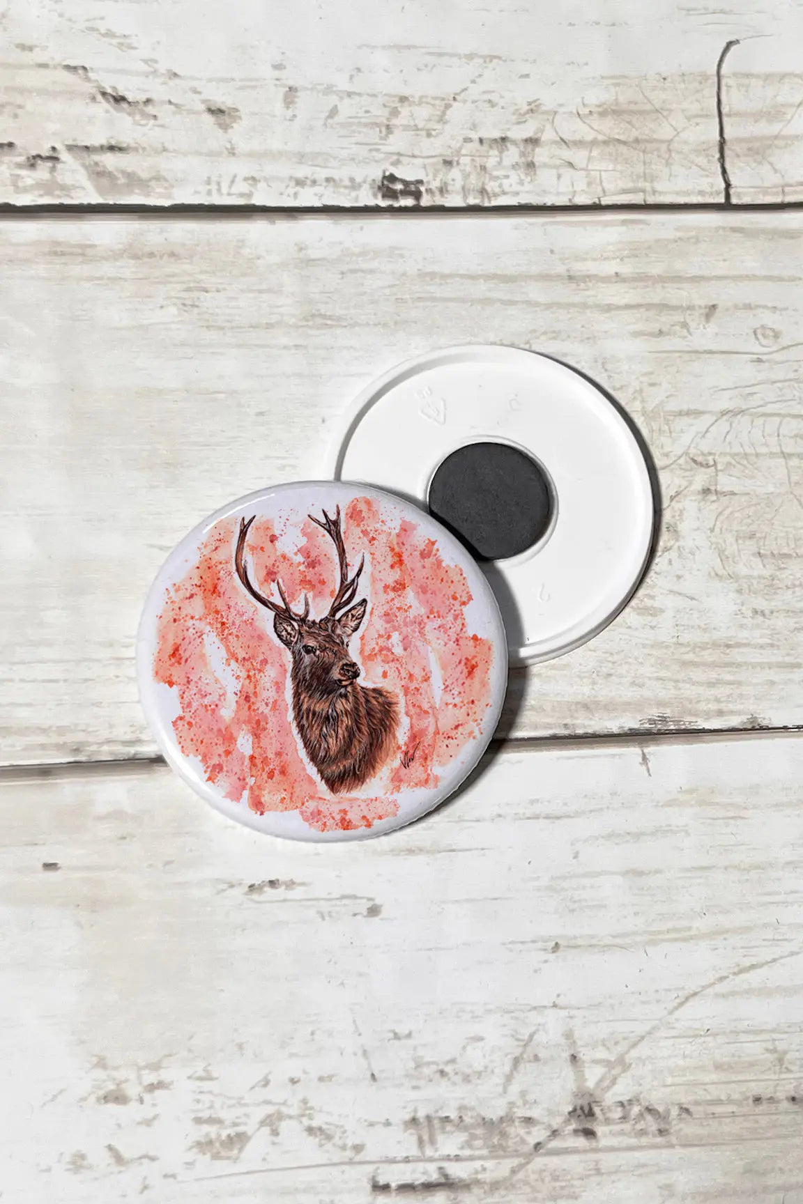 Stephen the Stag Magnet Victoria Gordon Art Trade