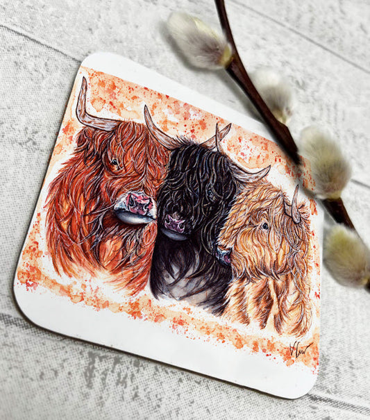 The Clan Coaster Victoria Gordon Art Trade