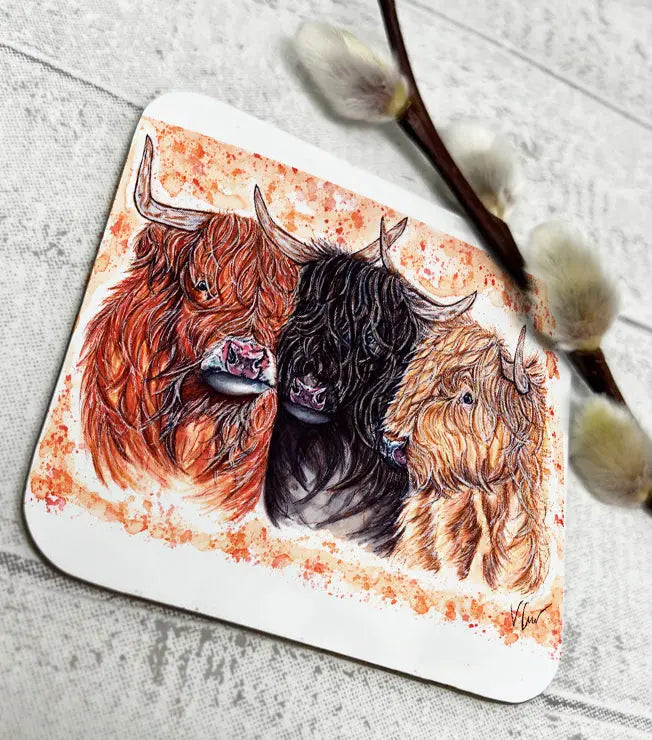 The Clan Coaster Victoria Gordon Art Trade