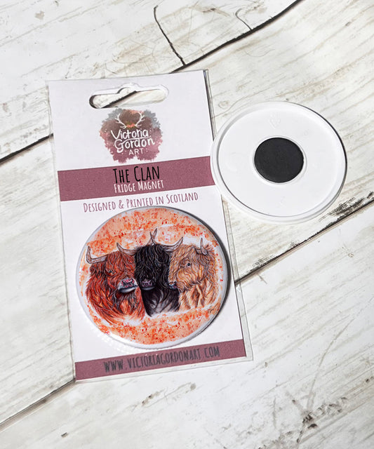 The Clan Magnet Victoria Gordon Art Trade