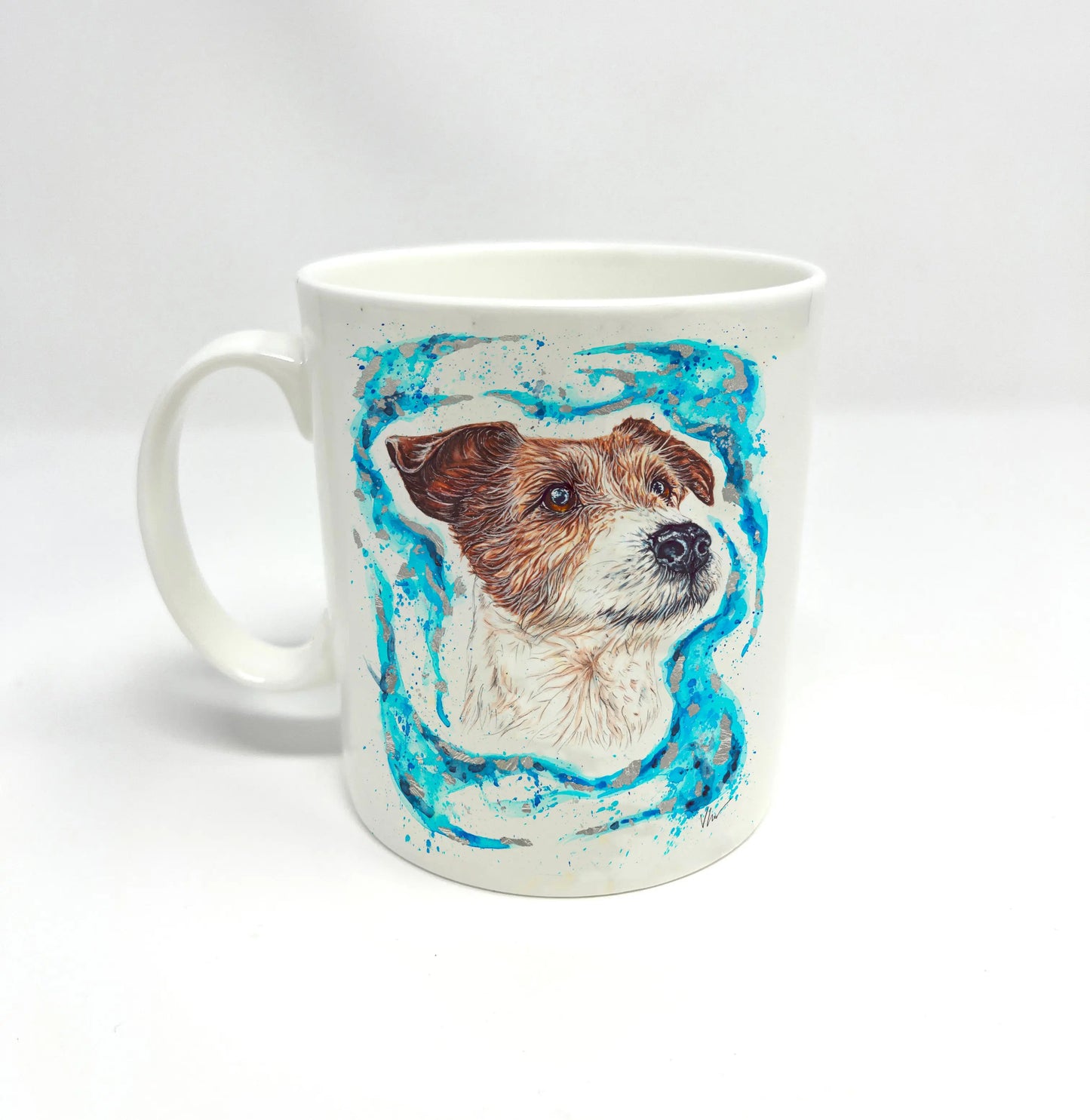 Rupert the Jack Russell Patronus - Bone China Mug Victoria Gordon Art Trade