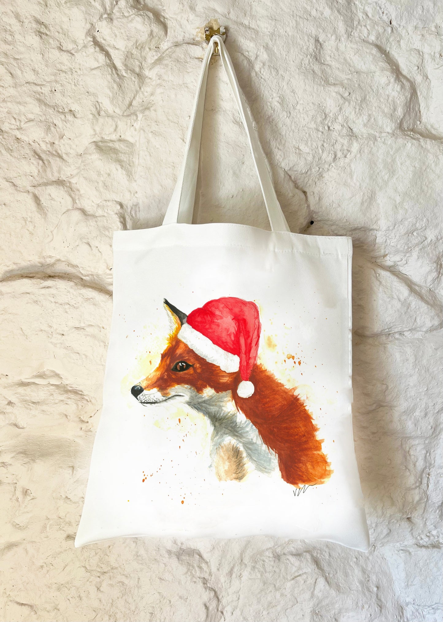 Vixen the Fox Christmas Tote Bag - Seconds Sale