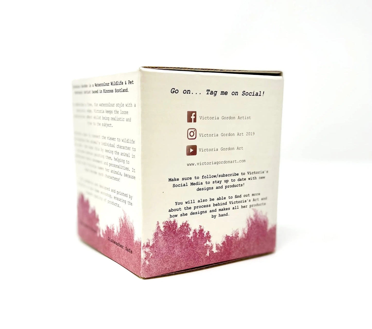 Piper the Puffin Bone China Mug Victoria Gordon Art Trade