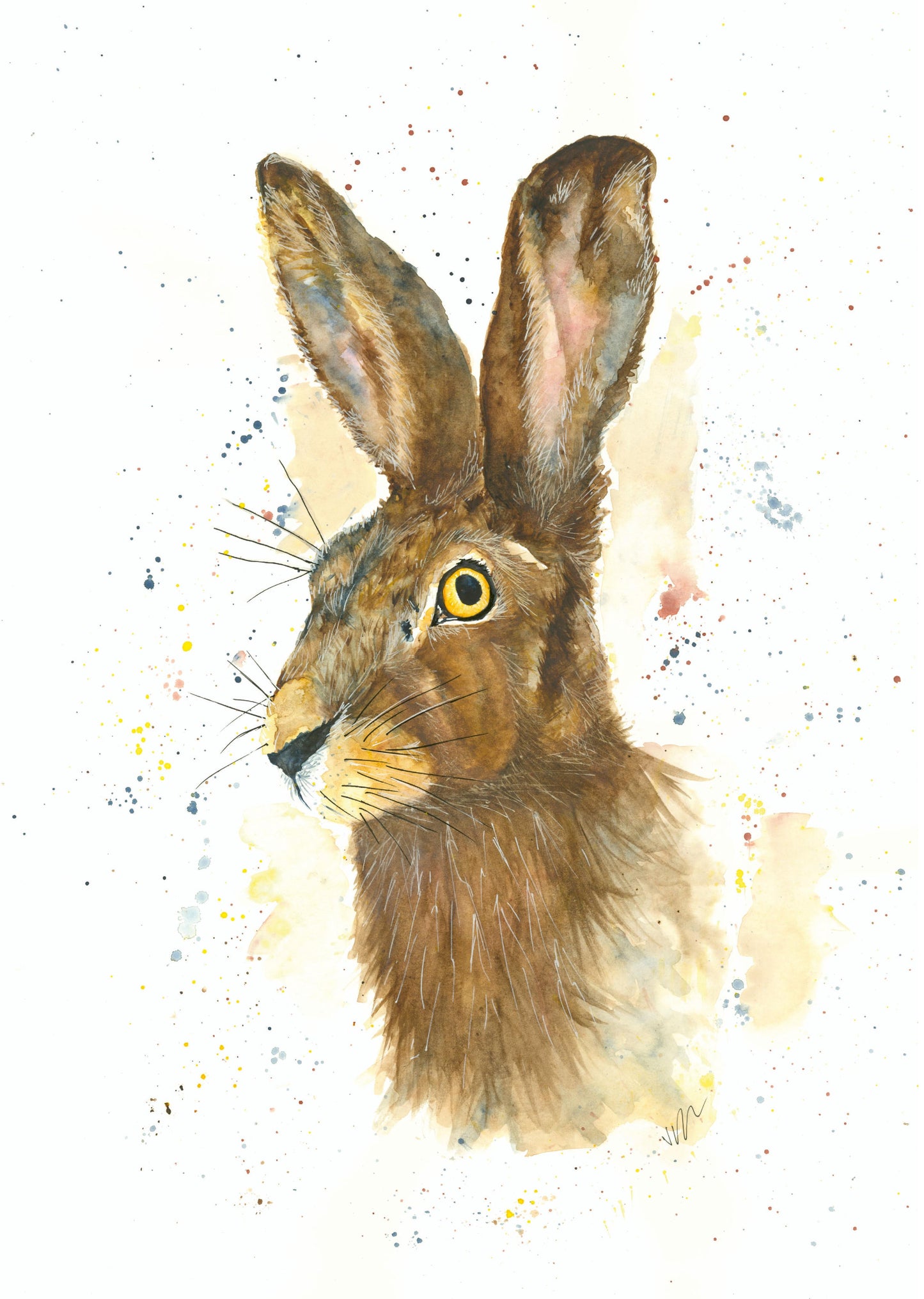 Limited Edition Print Harriet the Hare Victoria Gordon Art