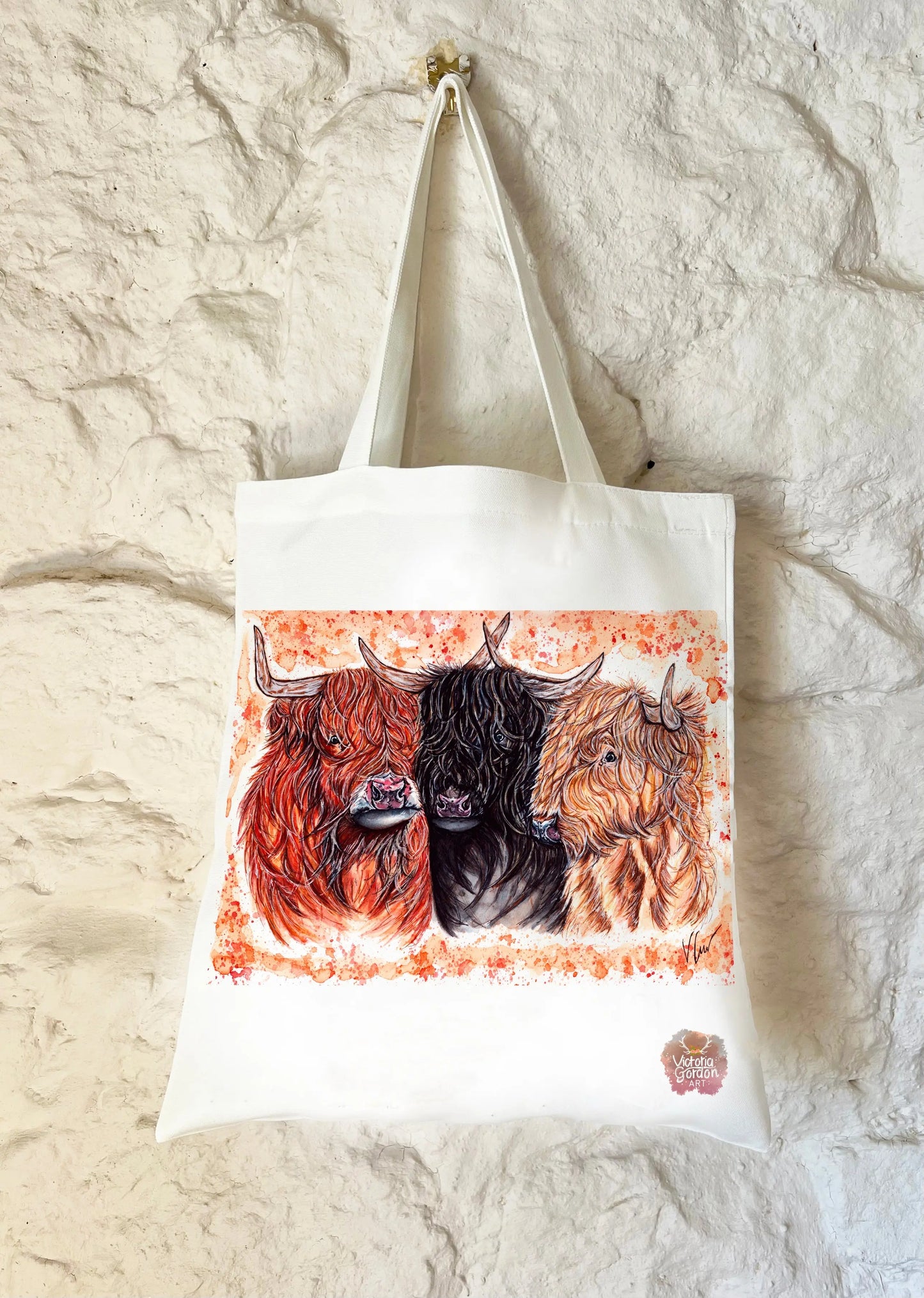 The Clan Tote Bag Victoria Gordon Art Trade