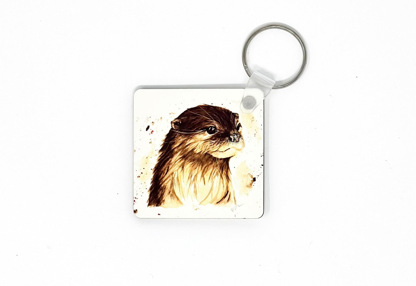 Olive the Otter Keyring