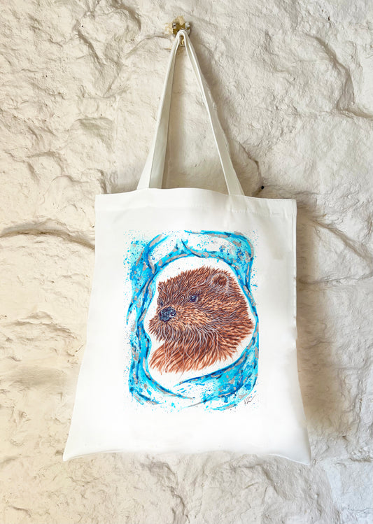 Hermy the Otter Patronus Tote Bag