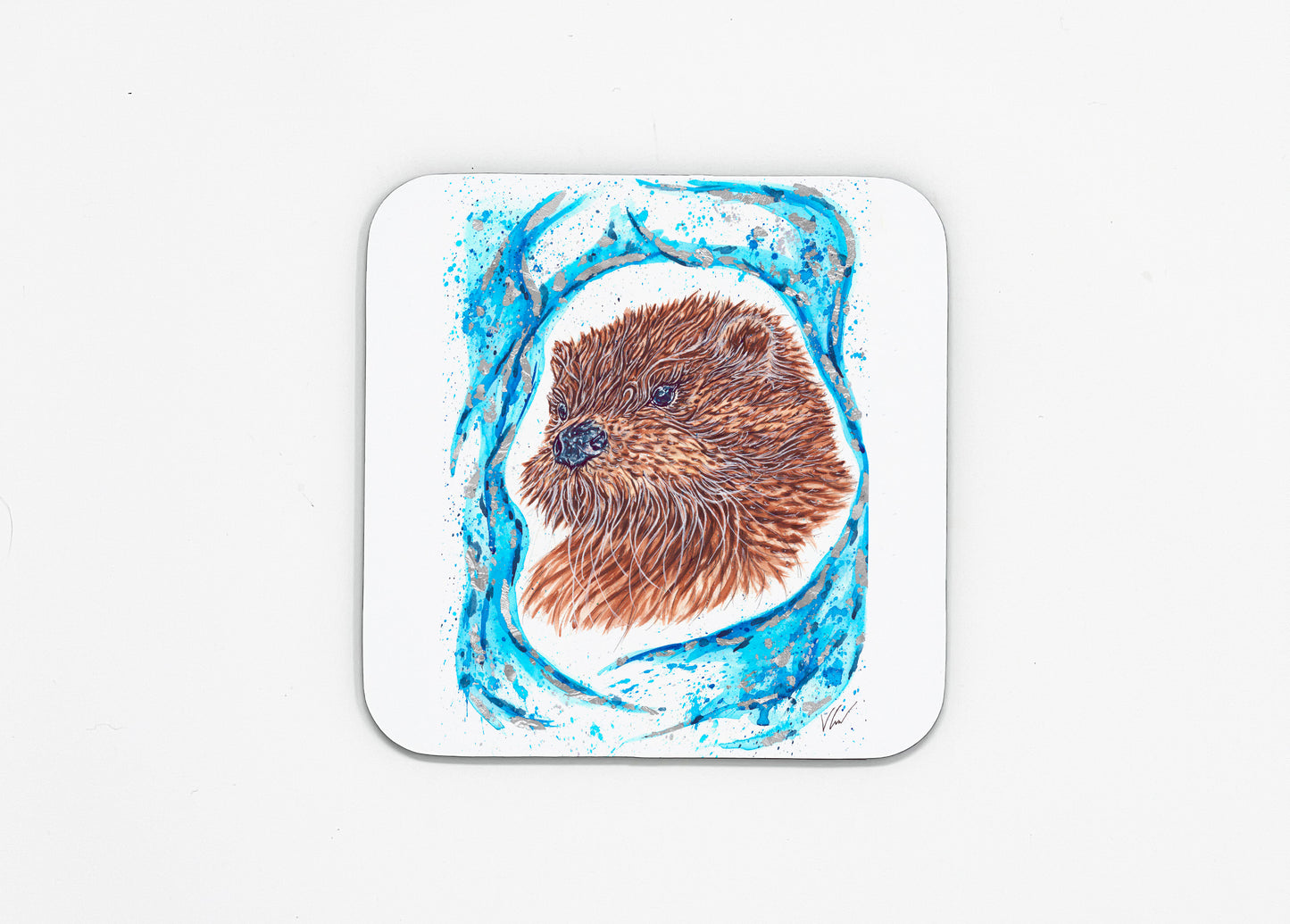 Hermy the Otter Patronus Coaster