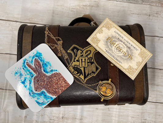 Luna the Hare Patronus Coaster