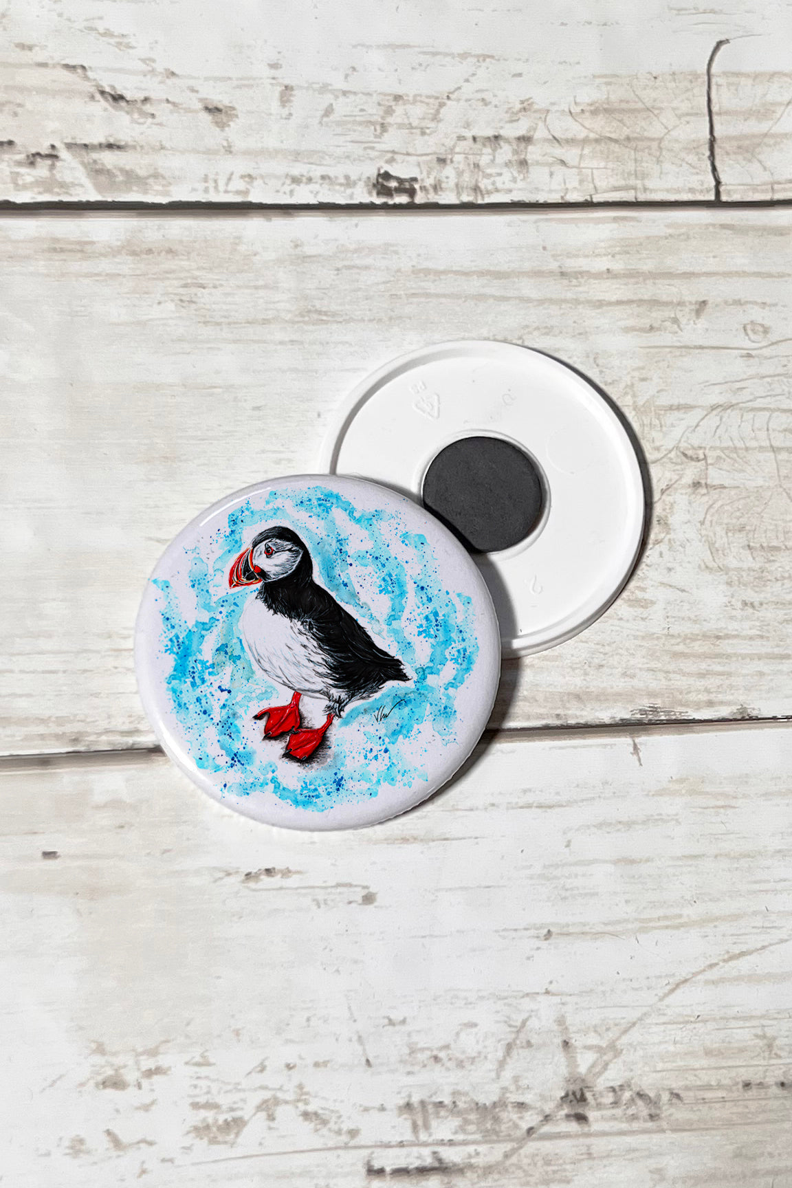 Piper the Puffin Magnet