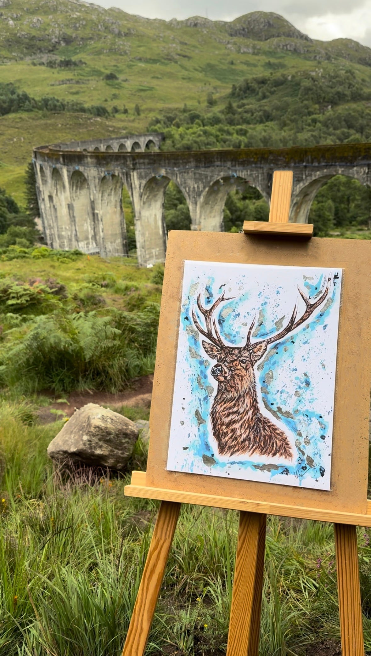 'Prongs' Patronus Print
