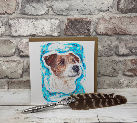 Rupert the Jack Russell Patronus Greetings Card