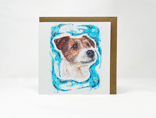 Rupert the Jack Russell Patronus Greetings Card