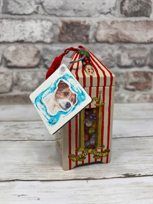 Rupert the Jack Russell Patronus Keyring
