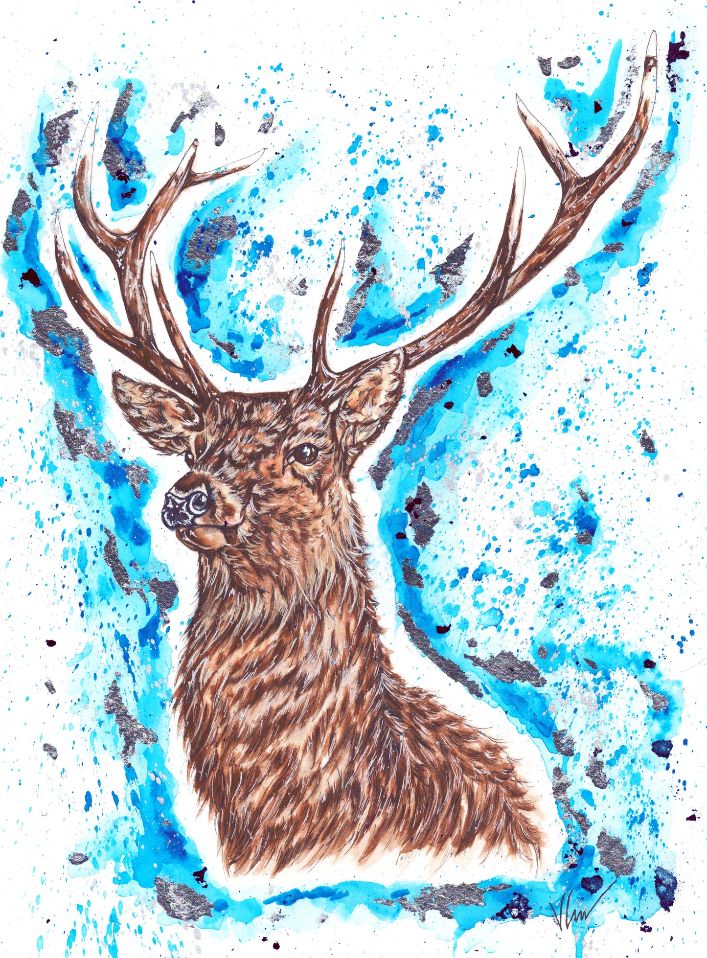 'Prongs' Patronus Print