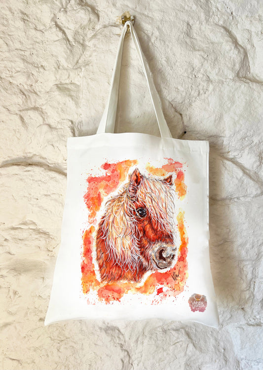 Sandy the Shetland Pony Tote Bag