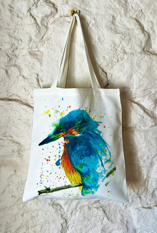Fraser the King Fisher Tote Bag