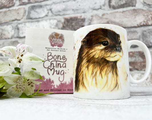 Olive the Otter Bone China Mug