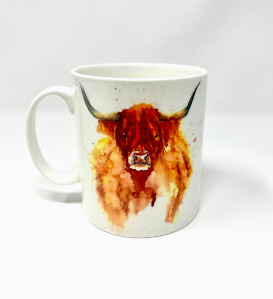 Hamish the Highland Cow Bone China Mug