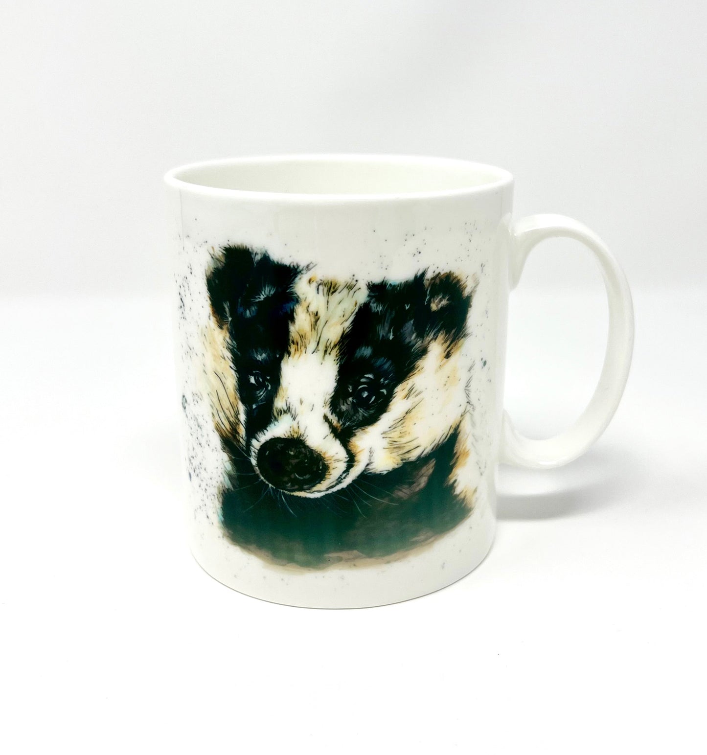 Cedric the Badger Bone China Mug