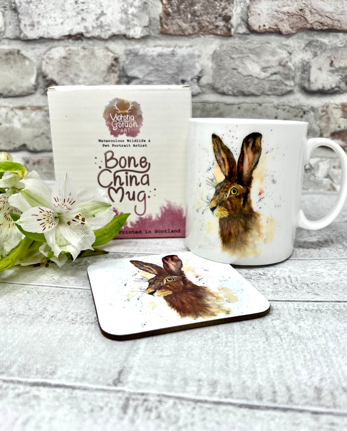 Harriett the Hare Bone China Mug