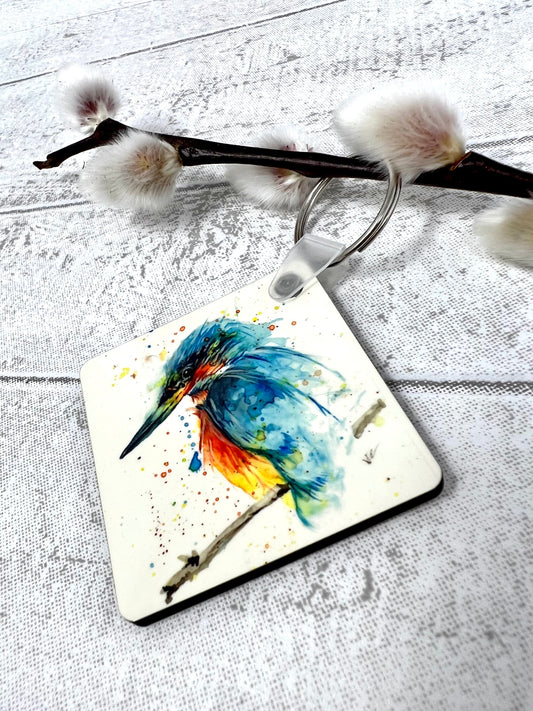 Fraser the Kingfisher Keyring