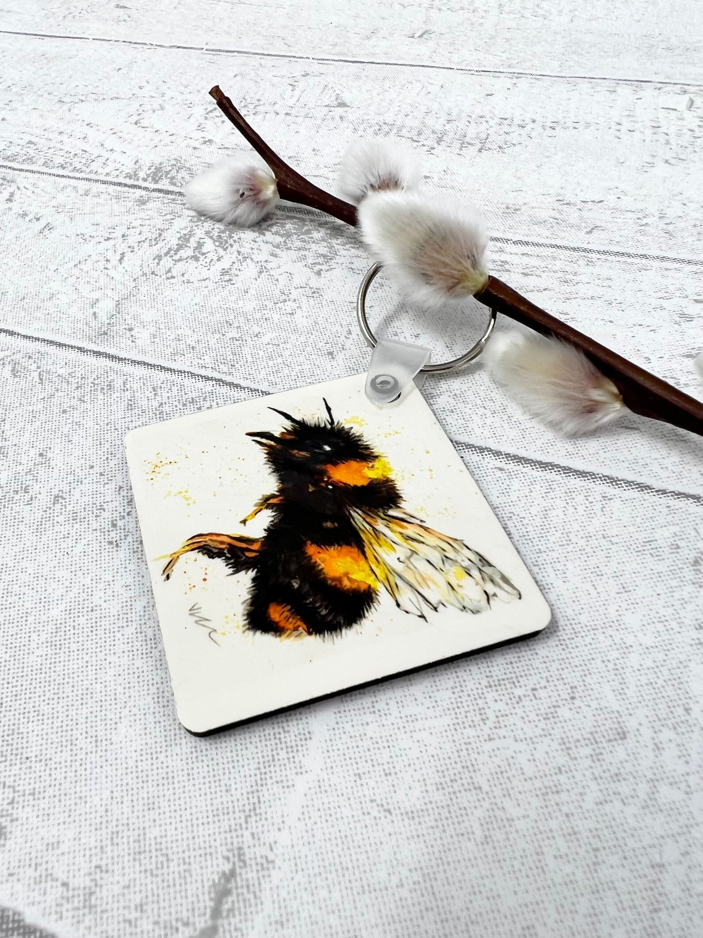 Betty the Bee Keyring