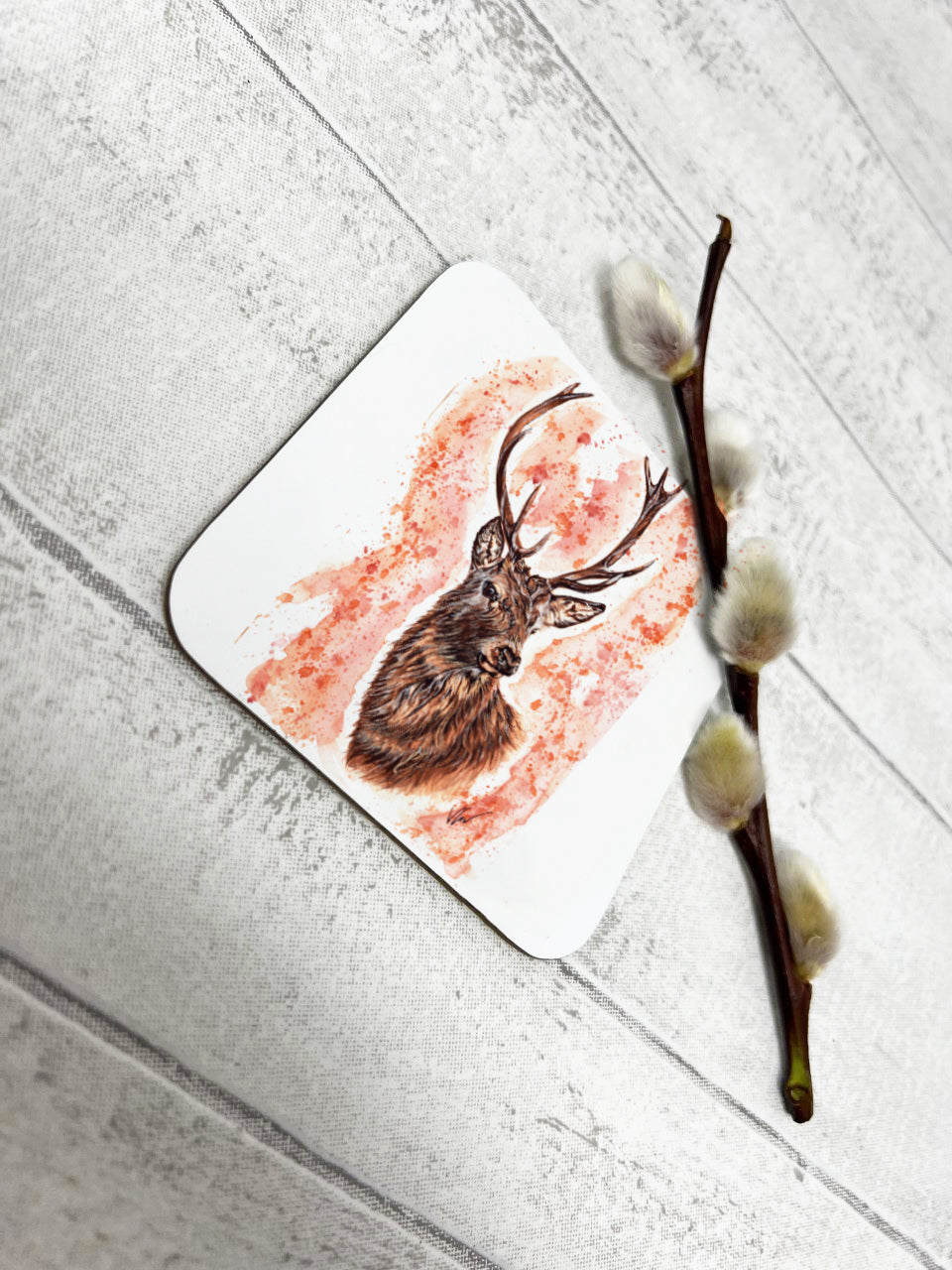 Stephen the Stag Coaster