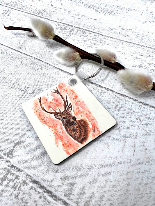Stephen the Stag Keyring